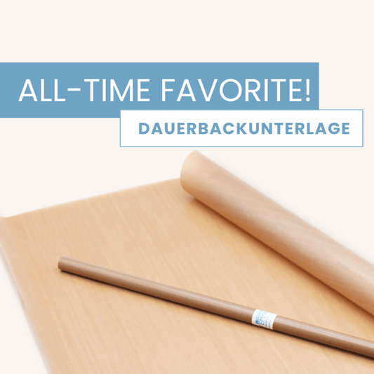 Puderzucker retten mit der Dauerbackunterlage