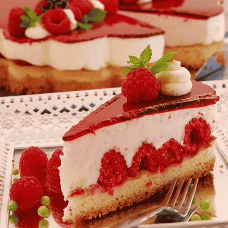Himbeer Joghurt Torte