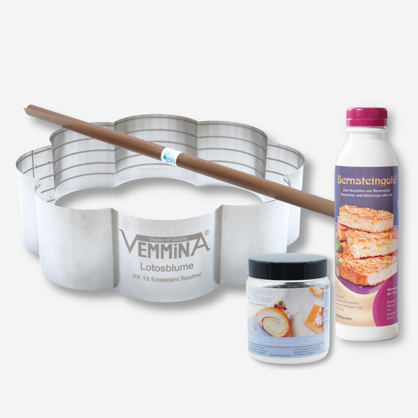 Lotosblume + Dauerbackunterlage + Entdecker-Set