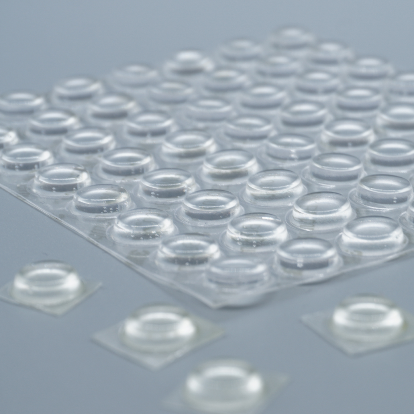 Tapones antideslizantes para platos de cristal