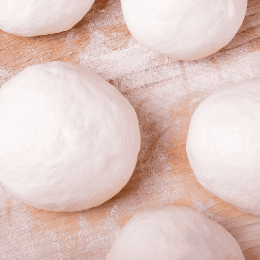 Teig in die Backform einlegen