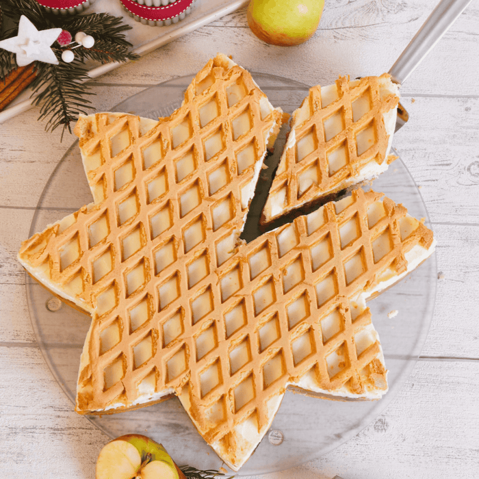Bratapfel Gitter Torte