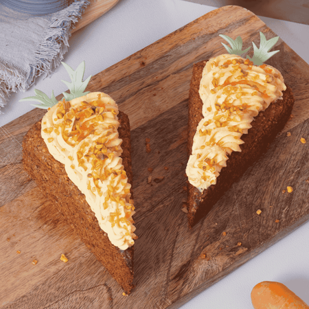 Möhrenküchlein mit Orangen-Frosting