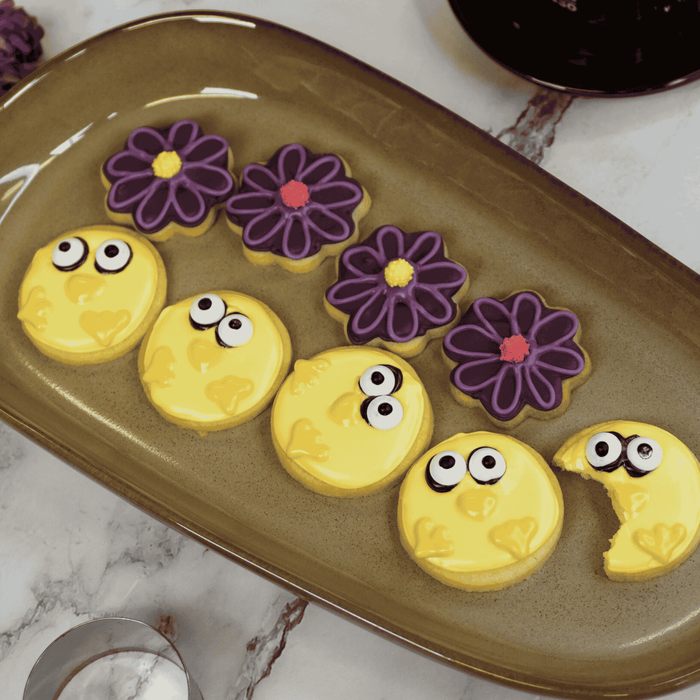 Mürbeteigplätzchen mit Oster Icing