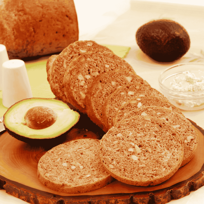 Vollkornbrot mit Walnüssen