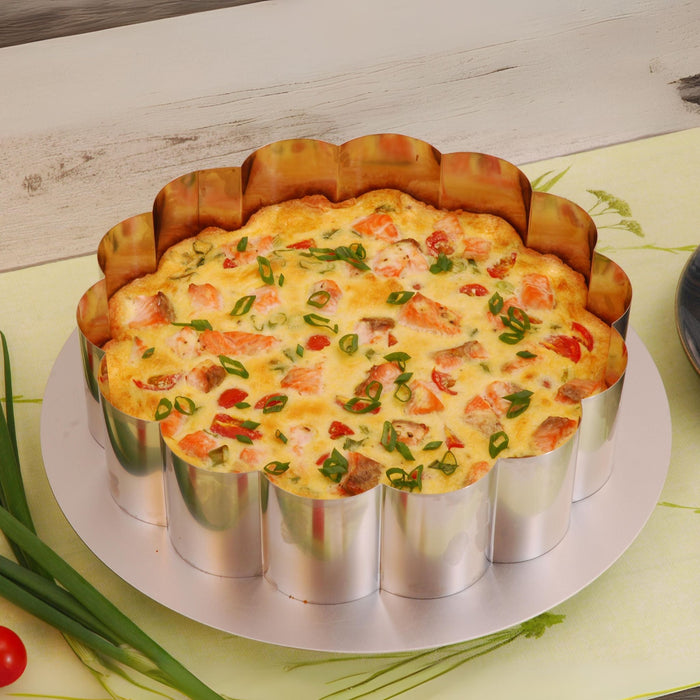 Spargel-Lachs-Quiche