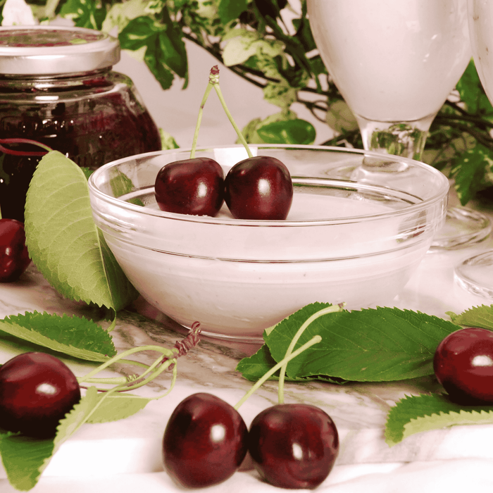 Snow Creme Kirschdessert