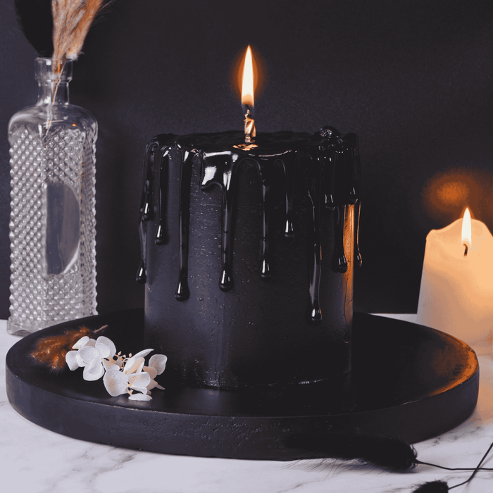 Spooky Candle Cake