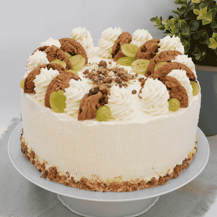 Trauben Cookie Torte