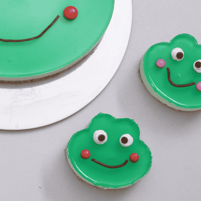 Waldmeistertorte Frosch Kindergeburtstag