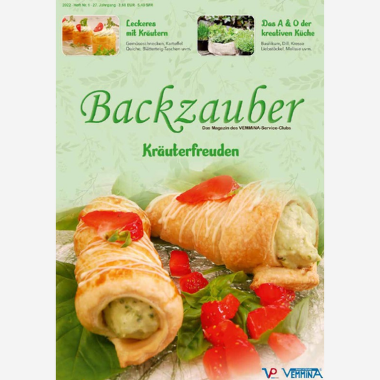 Backzauber Magazin 2022/1 (gedruckte Ausgabe)