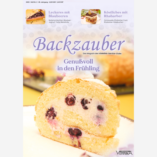Backzauber Magazin 2025/2 (gedruckte Ausgabe)