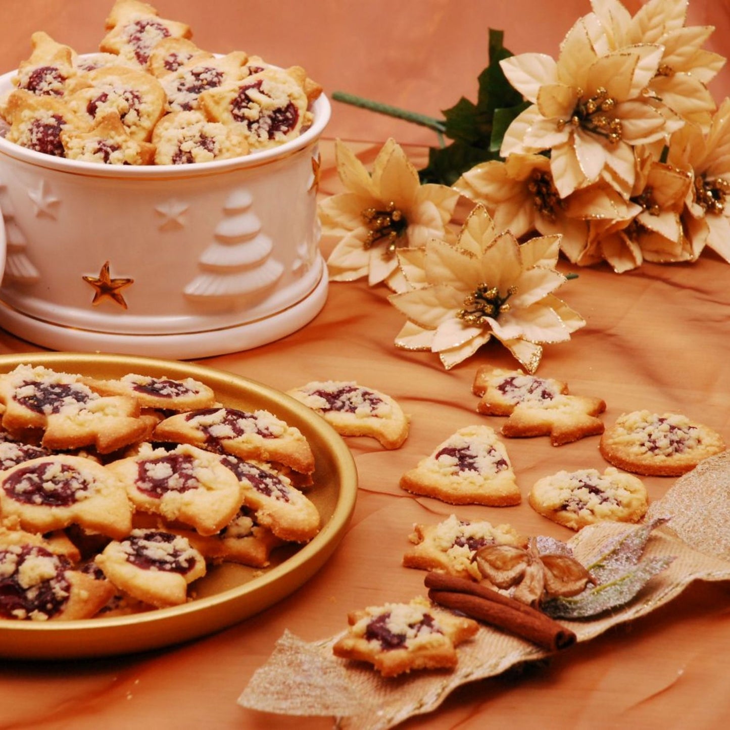 Kit cortadores de galletas del verano y la navidad (8 piezas)